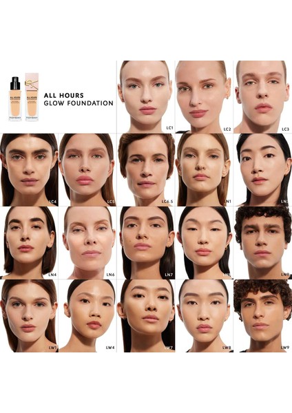 All Hours Glow - Fondöten Ln7 (25ML) modelleri