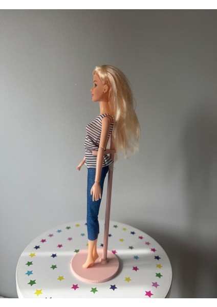 Oyuncak Bebek Tutucu Stand | Barbie & Moda Bebekler için Şık Sergileme Aparatı fiyatları