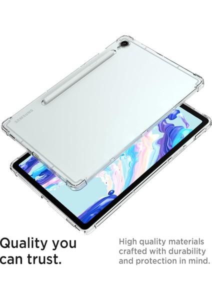 Samsung Galaxy Tab S10 Lite Antishock Köşe Korumalı Şeffaf Shockproof Esnek Kılıf SM-X400 indirimleri