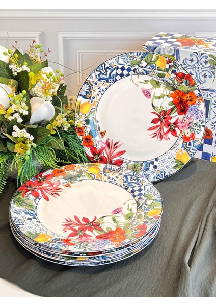 Italy Garden Servis Tabak 6'lı