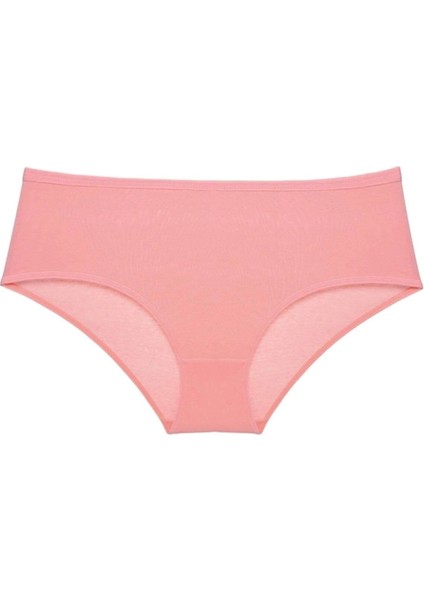 3 Adet Kadın Yüksek Bel Bato Külot Beyaz Gri Pudra modelleri