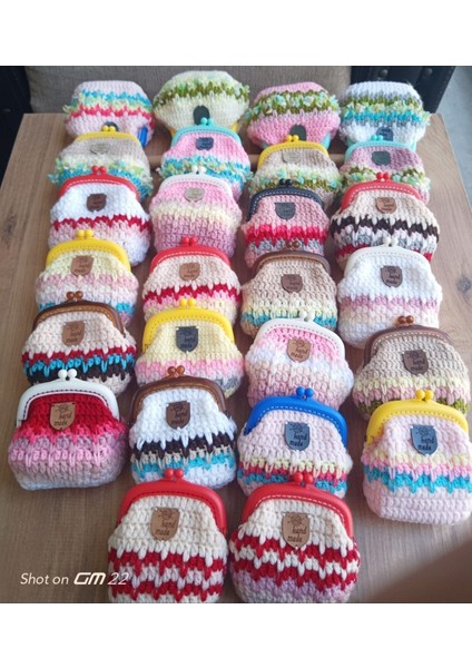 El Örgüsü Mini Cüzdan Kulaklık Anahtarlık Kartlık fiyatları