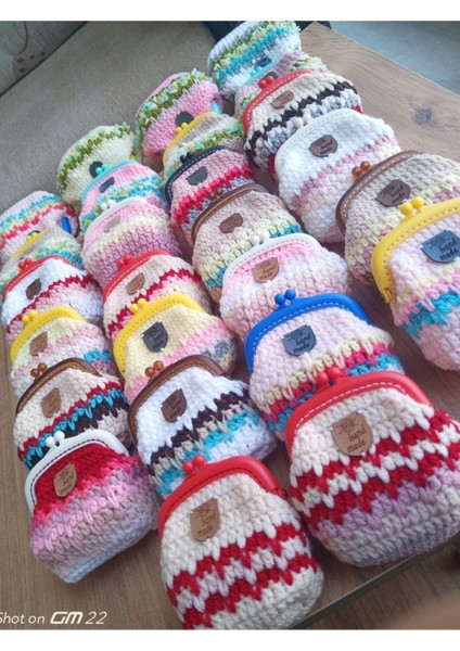 El Örgüsü Mini Cüzdan Kulaklık Anahtarlık Kartlık modelleri