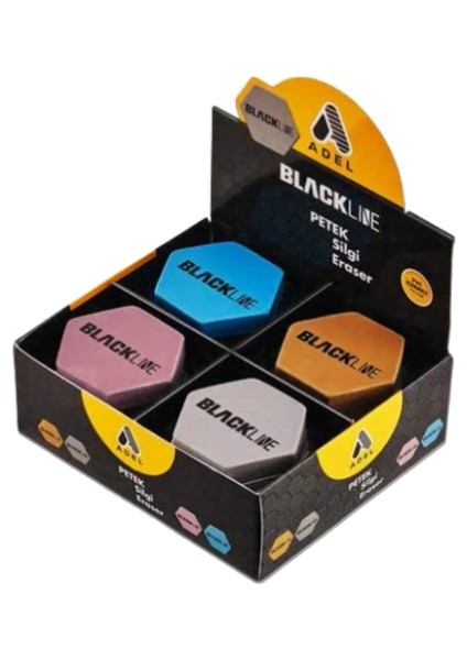 Blackline Petek Metalik Silgi 20Lİ 000035