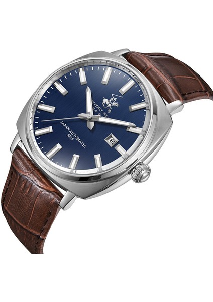BP3687X.392 Otomatik Erkek Kol Saati | Mavi Kadran & Kahverengi Deri Kordon fırsatları
