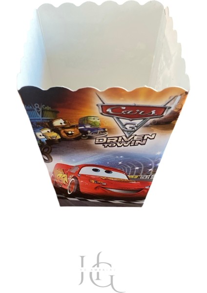 Popcorn Mısır Kutusu, Patlamış Mısır Kutusu , Küçük Boy, 8 Adet