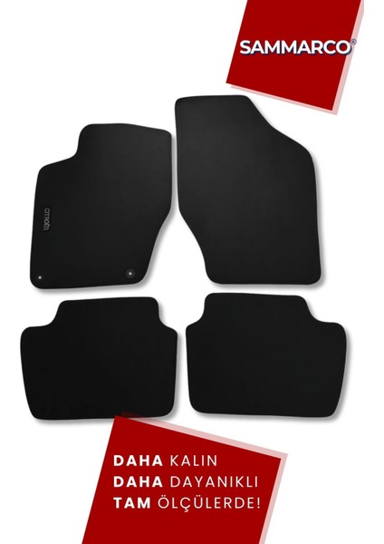 Citröen C4 2011-2020 Halı Paspas Velur Paspas Kumaş Paspas Oto Paspas