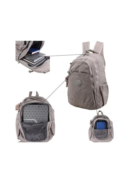 Cox 8812 Yeşil Unisex Klinkır Kumaş Sırt Çantası modelleri