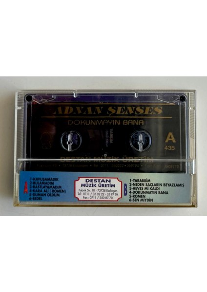 Adnan Şenses Dokunmayın Bana Destan Alman Baskı Kaset (Orijnal Dönem Destan Baskı Kaset) fiyatları