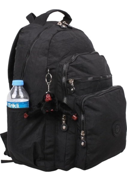 Cox 8864 Siyah Unisex Klinkır Kumaş Sırt Çantası