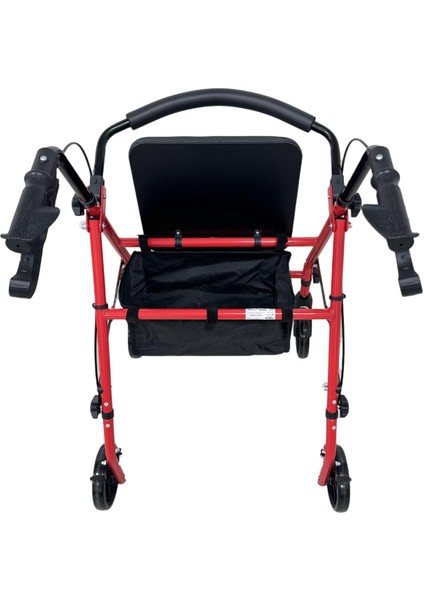 Rr-01 Katlanabilir Rolatör Kırmızı – Yeni fiyatları