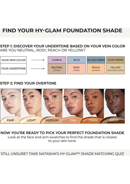 Hy-Glam Foundation - Fondöten Yp5 (30 Ml) indirimleri