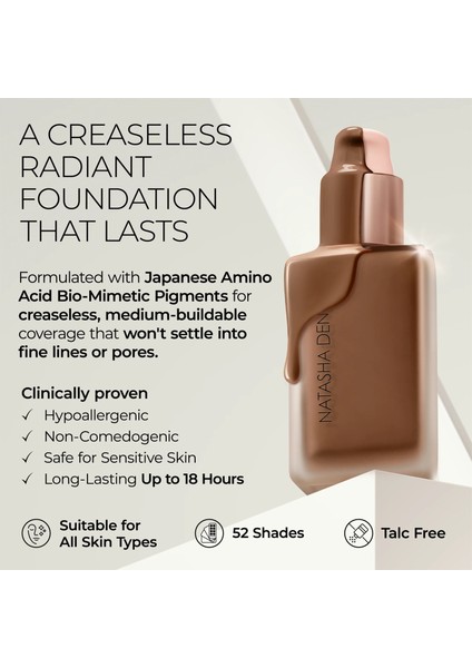 Hy-Glam Foundation - Fondöten Yp5 (30 Ml)