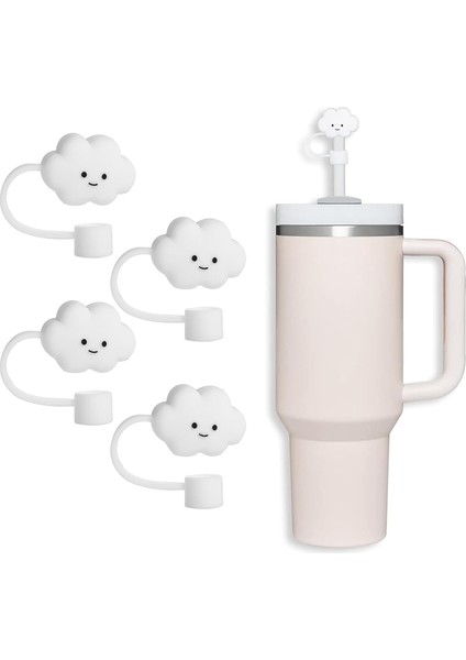 1 Adet Renkli 10 mm Için Pipet Tıpası Çiçekli Pipet Kapağı Quencher Pipet Tıpası 40 Oz ve 30 Oz Uyumlu fırsatları