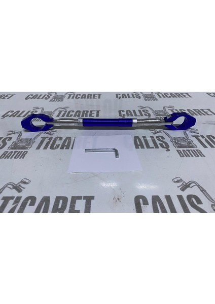 Motosiklet Gidon Atkı Standart Mavi