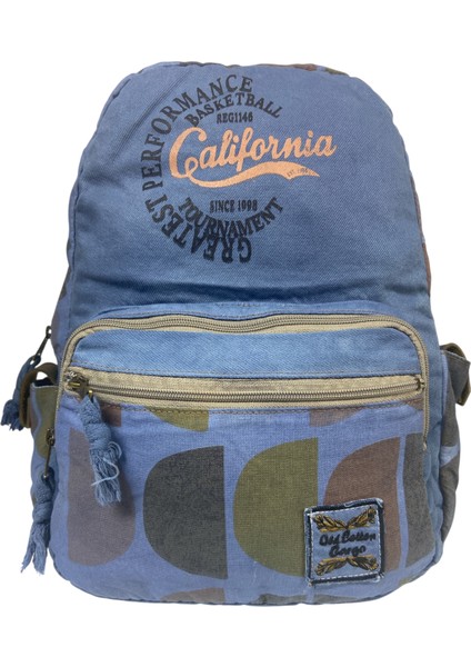 Kaliteli Renkli Vintage Disayn Günlük Sırt Gezi Okul Seyahat Çantası 31 cm x 41 cm fiyatları
