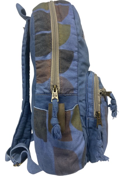Kaliteli Renkli Vintage Disayn Günlük Sırt Gezi Okul Seyahat Çantası 31 cm x 41 cm indirimleri