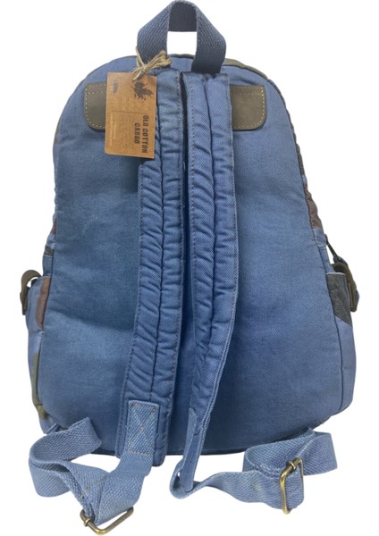 Kaliteli Renkli Vintage Disayn Günlük Sırt Gezi Okul Seyahat Çantası 31 cm x 41 cm