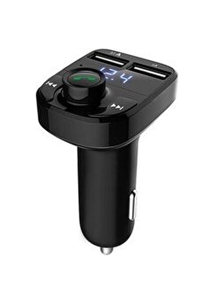 Araç Fm Transmitter Bluetooth 5.0 USB Sd Card Müzik Oto Aksesuar