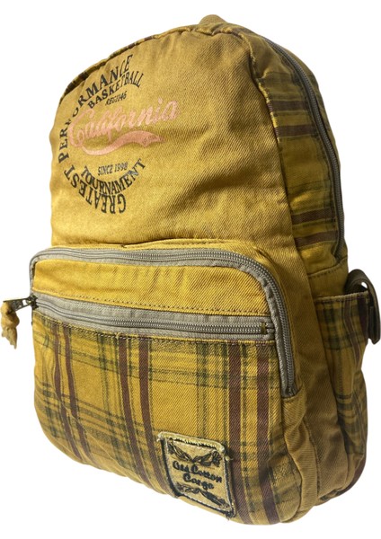 Kaliteli Renkli Vintage Disayn Günlük Sırt Gezi Okul Seyahat Çantası 31 cm x 41 cm fırsatları