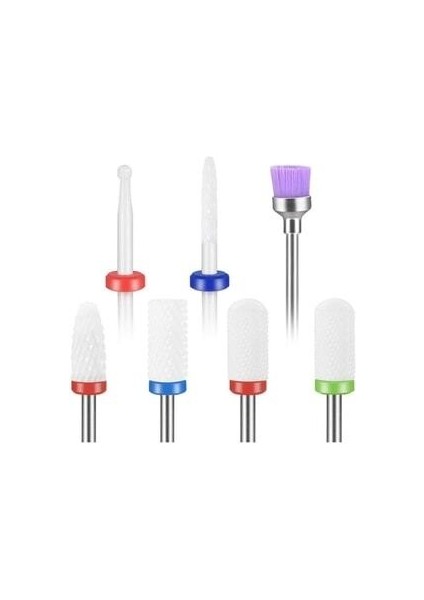 Elektrikli Manikür Makinesi Için Seramik Törpü Yedek Uçları (7 Parça) fırsatları