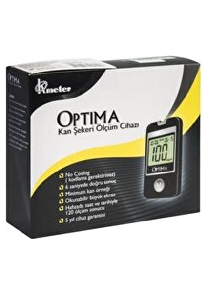 Şeker Ölçüm Cihazı 5 Kutu Strip (50'li) fiyatları