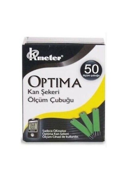 Şeker Ölçüm Cihazı 5 Kutu Strip (50'li) modelleri