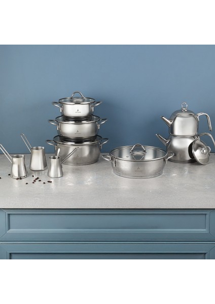 Solo 16 Parça Çelik Çeyiz Seti