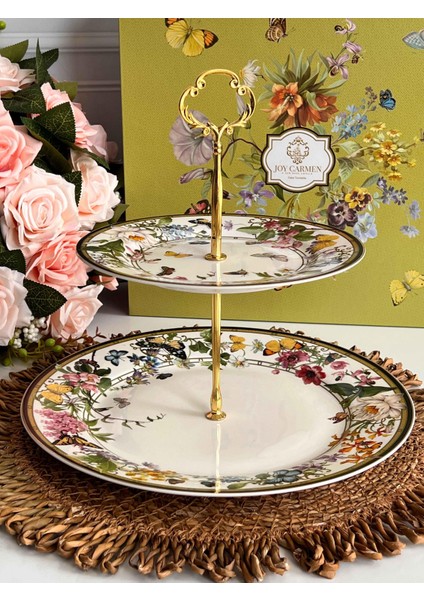 Muse Garden Katlı Kek Kurabiye Standı