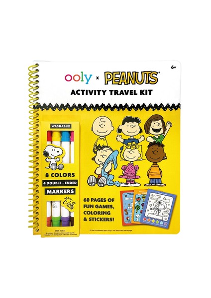 Ooly x Peanuts Seyahat Aktivite Seti