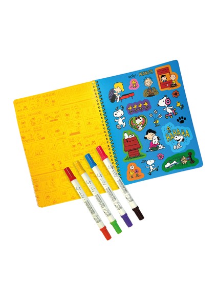 Ooly x Peanuts Seyahat Aktivite Seti modelleri