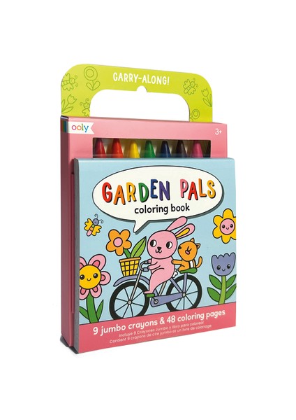 Ooly Carry Along Boyama Seti - Garden Pals fiyatları