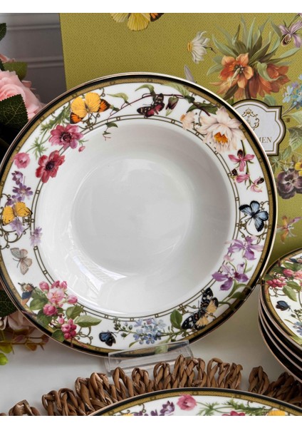 Muse Garden Yemek Tabak 6'lı modelleri