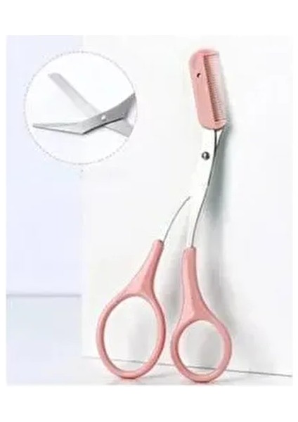 Taraklı Kaş Makası Kaş Bıyık Düzeltici Kavisli