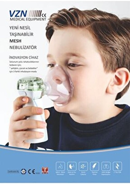 Taşınabilir Yeni Mesh Nebulizatör Şarjlı,kademe Ayarlanabilir 3 KADEMELI(LT-N200) fiyatları