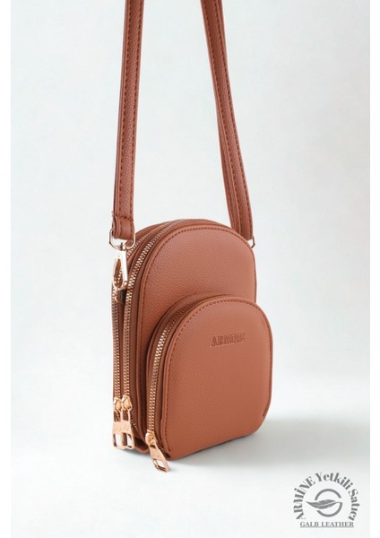 Orijinal Armine Günlük Kullanıma Uygun Premium Kalite Kadın Omuz Çantası 384 Taba modelleri