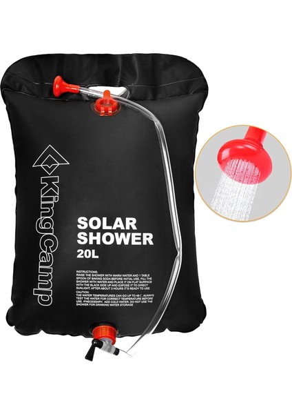 Solar Shower 20 L Kamp Duşu