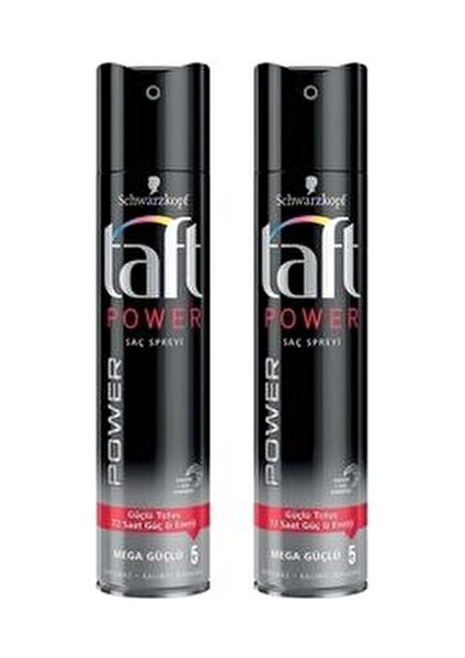 Power Güçlü Tutuş&72 Saat Kafein Sprey 250 ml x 2 Adet