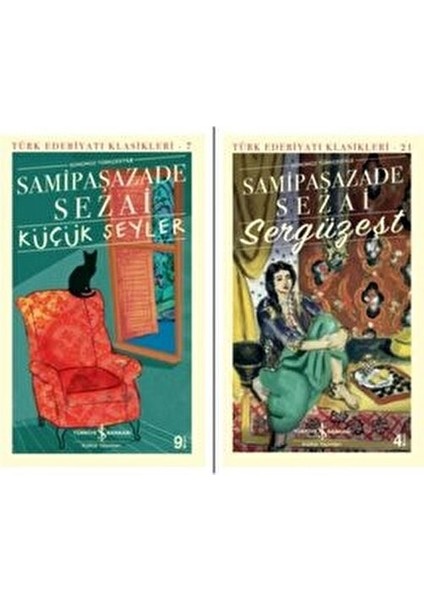 Samipaşazade Sezai 2 Kitap Set Sergüzeşt - Küçük Şeyler