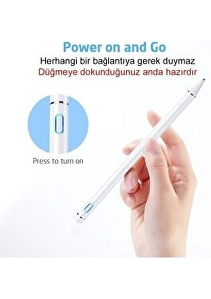 Ipad Iphone Android Uyumlu Pencil Dokunmatik Stylus Kalem modelleri