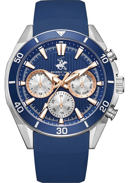 BP3730X.399 Unisex Kol Saati | Lacivert Silikon Kordon & Rose Gold Detaylar