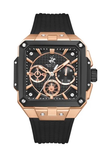 BP3742X.851 Erkek Kol Saati | Rose Gold Kasa & Silikon Kordon