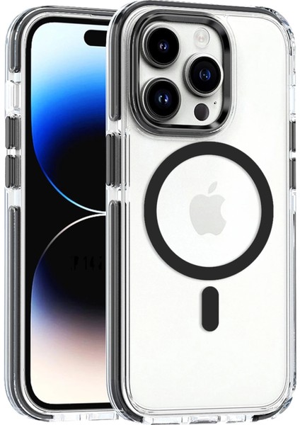 Ds-Derin Joko Iphone 15 Pro Max Bella Magsafe Kapak - Siyah