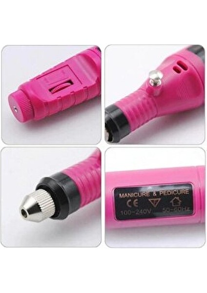 Elektrikli Tırnak Törpü Seti Manikür Pedikür Protez Tırnak Ayak Nasır ve Mantar Temizleme Makinesi modelleri