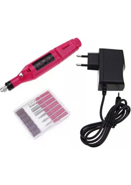 Elektrikli Tırnak Törpü Seti Manikür Pedikür Protez Tırnak Ayak Nasır ve Mantar Temizleme Makinesi