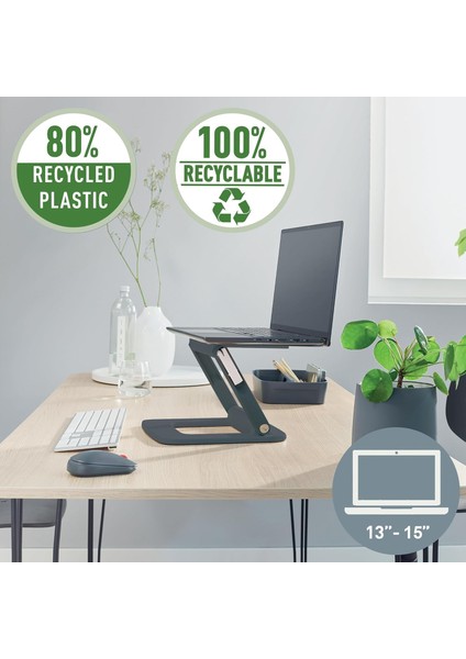 Ergo Ayarlanabilir Çok Açılı Laptop Standı, Koyu Gri fiyatları