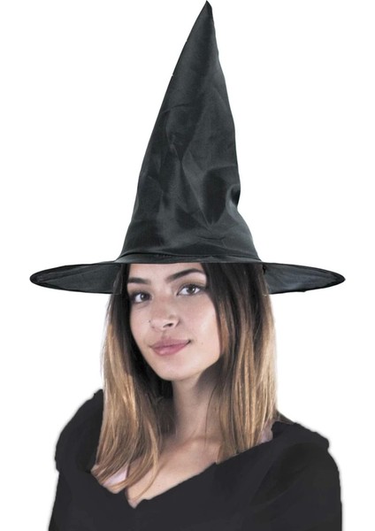Bfs Siyah Renk Cadı Şapkası