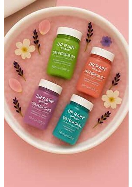 Manikür & Pedikür & Spa Jelly - Tek Kullanımlık (6 Adet)