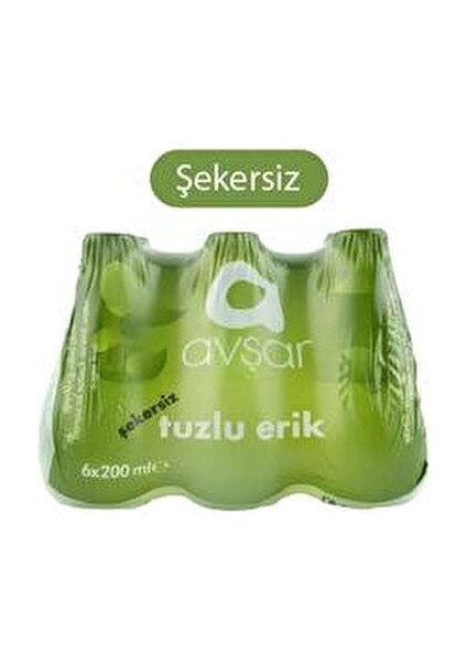 Yeşil Erik Aromalı Maden Suyu Şekersiz Tuzlu Erik 6X200 ml ( 6 Adet ) fiyatları