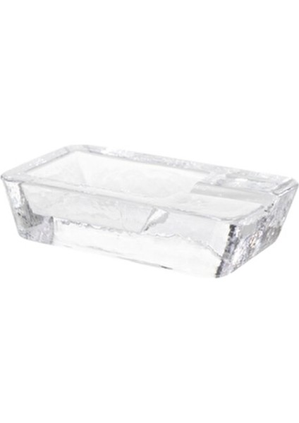 Adella Puro Küllük Şeffaf Cam Dikdörtgen Tasarım 18x9 cm Kapaksız modelleri